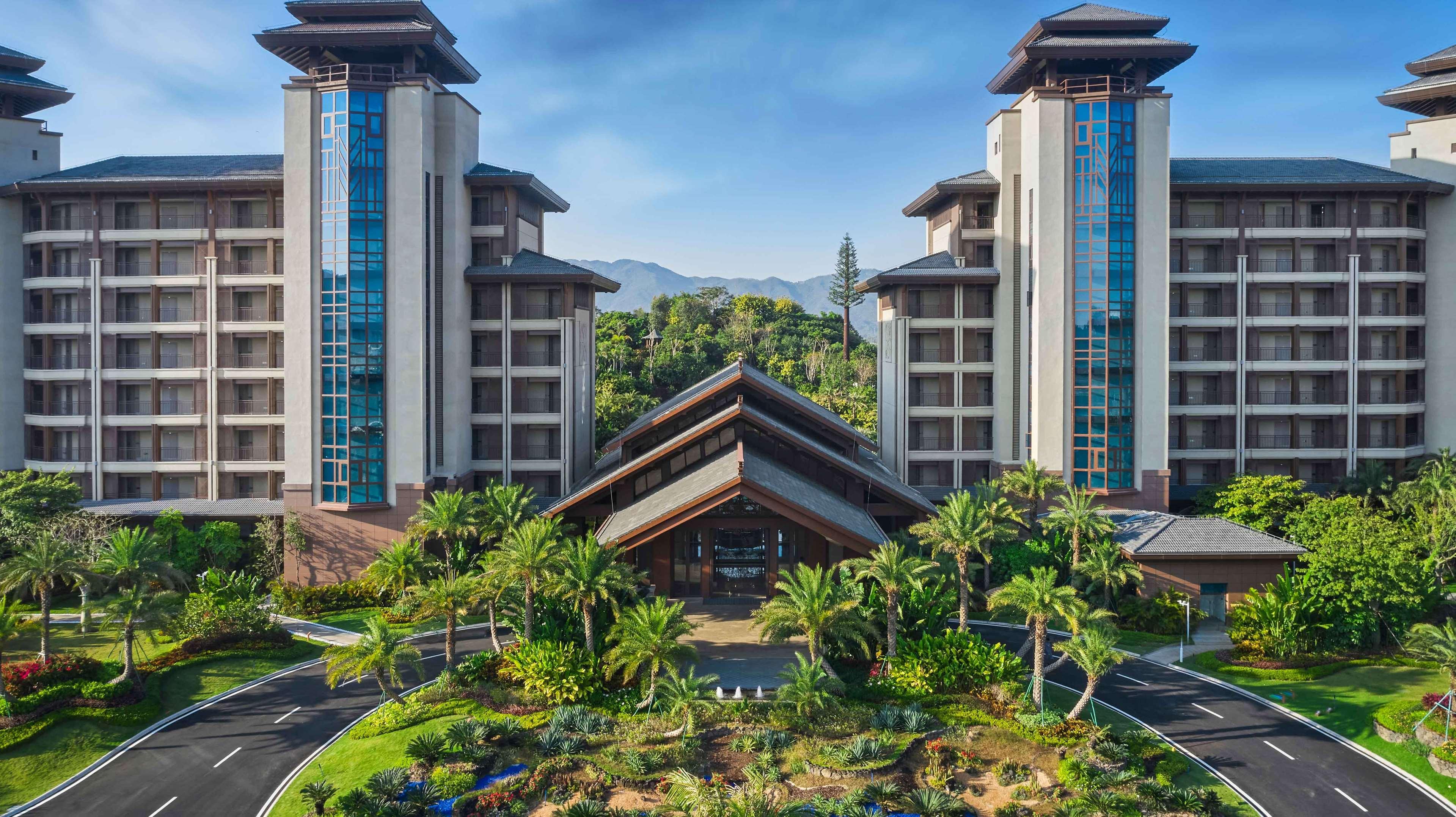 Отель Doubletree By Hilton Lingshui Hot Spring Экстерьер фото