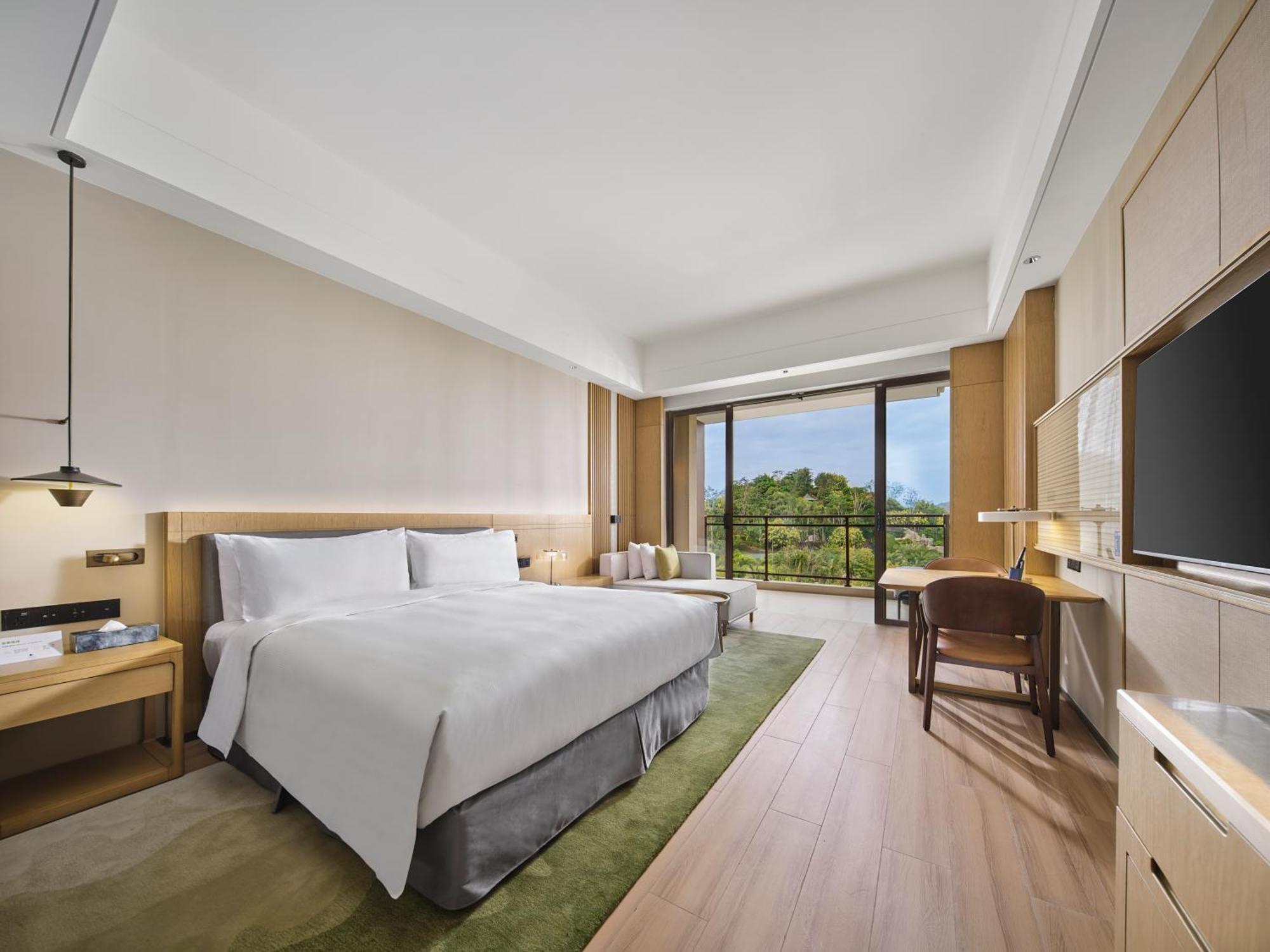 Отель Doubletree By Hilton Lingshui Hot Spring Экстерьер фото