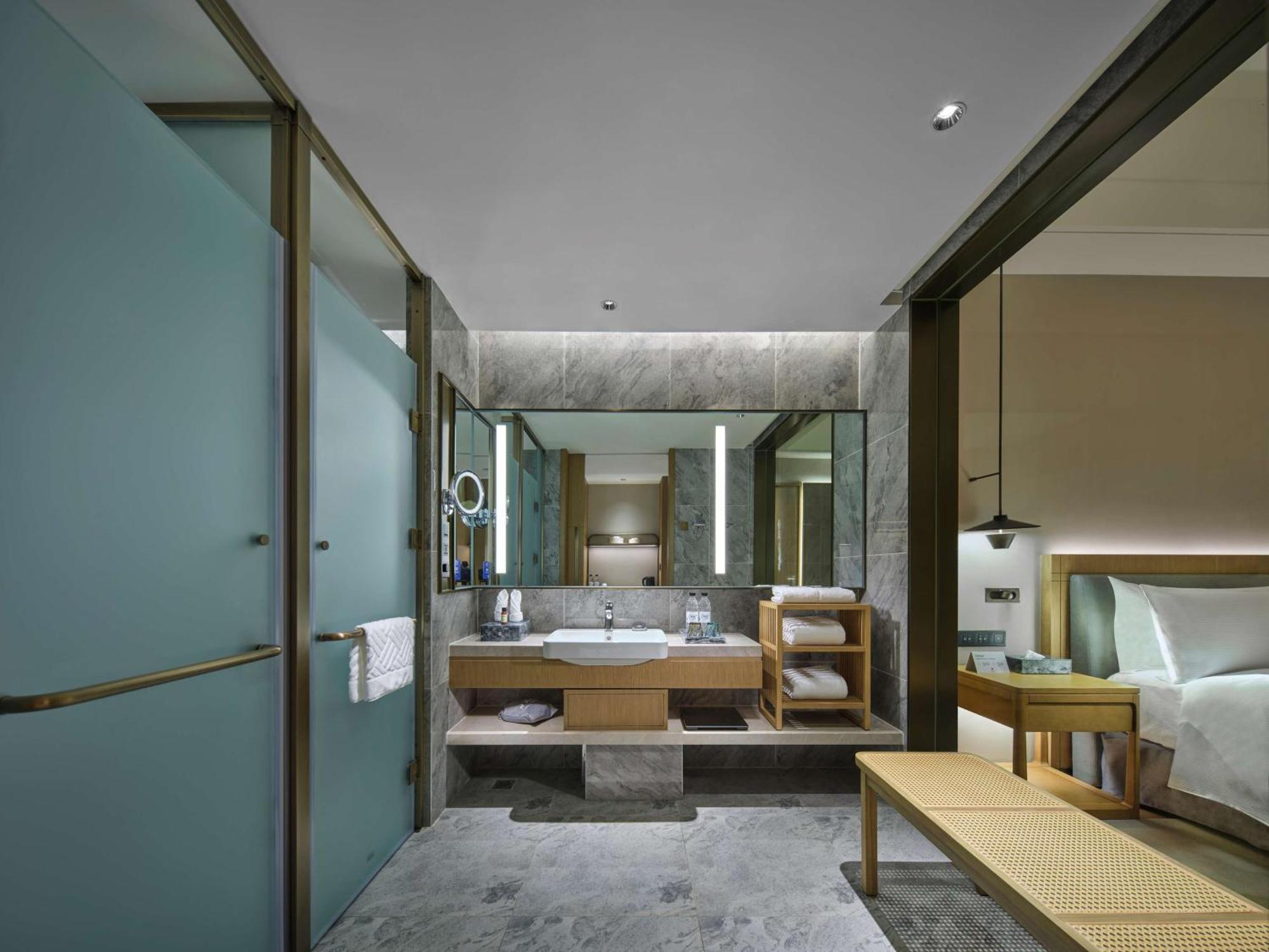 Отель Doubletree By Hilton Lingshui Hot Spring Экстерьер фото