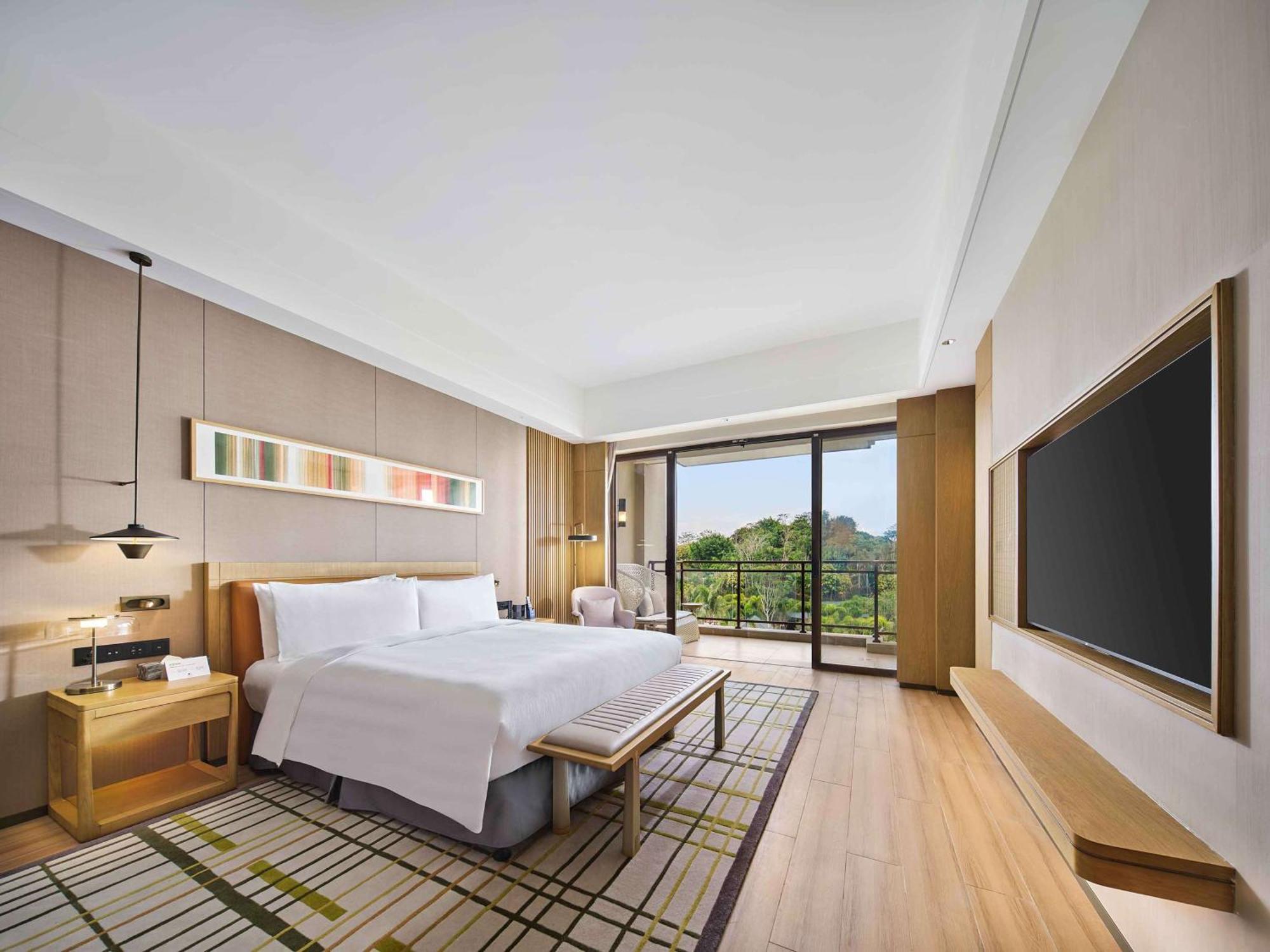 Отель Doubletree By Hilton Lingshui Hot Spring Экстерьер фото